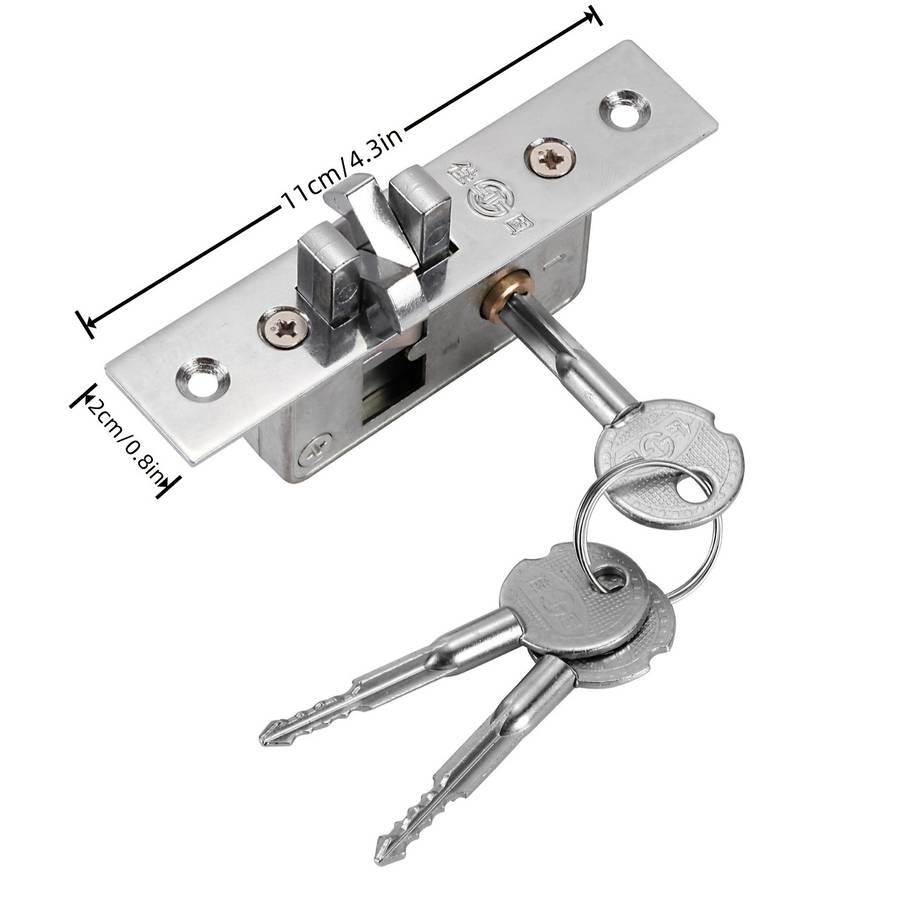 Lock Color  Silvery