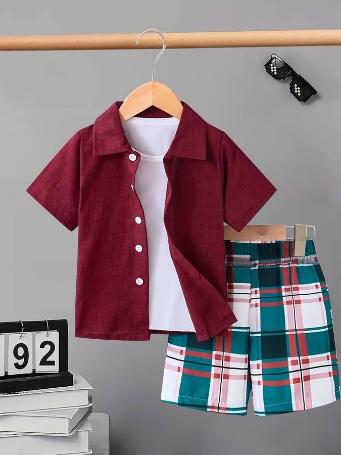 Boys T Shirt Color Mixed Color Size5-6Y