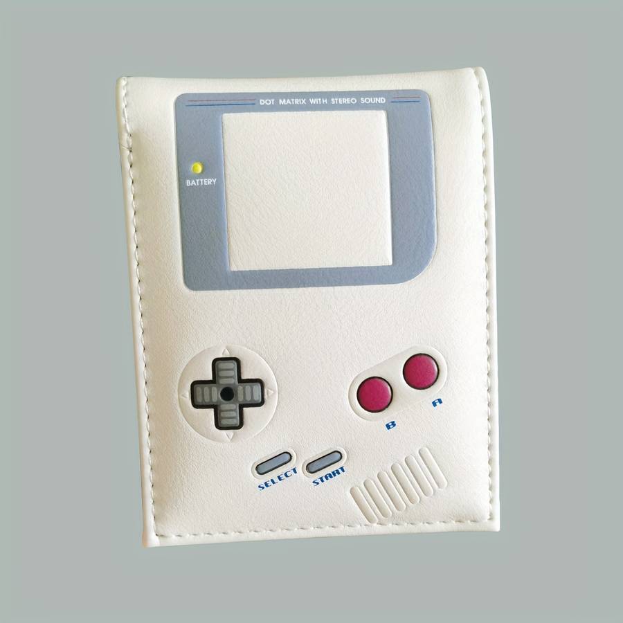 Vintage-Style Game Console Wallet