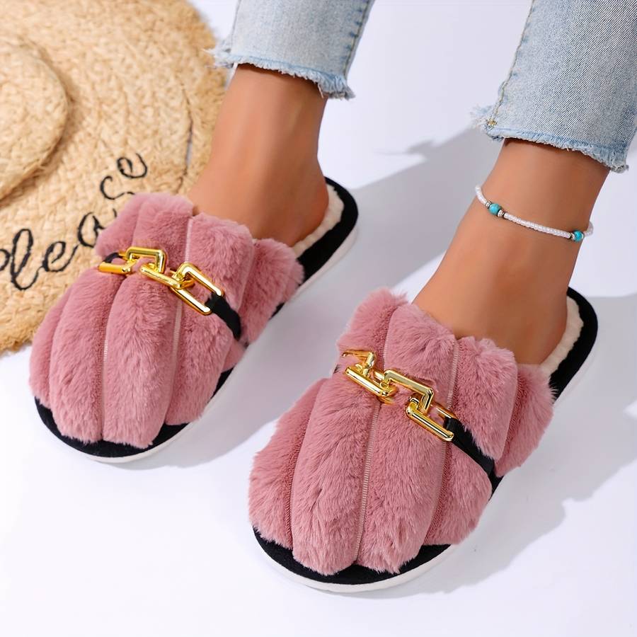 Cotton Slippers Color Tender Red Sizeuk 3.5-4