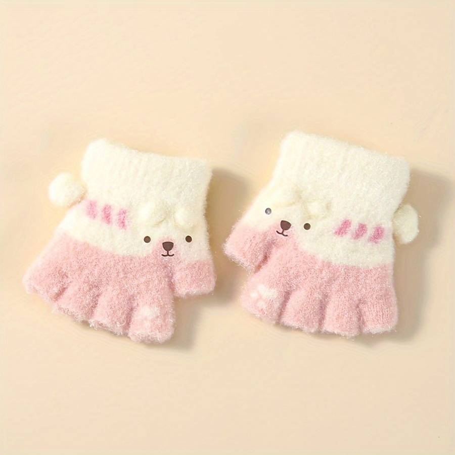 Winter Gloves Color Tangerine