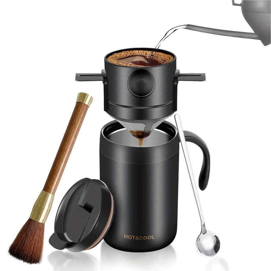 Coffee Machine Model Insulated Cup  Filter Cup  Spoon  Cleaning Brush