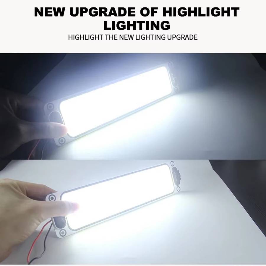 Car Lights Items 2Pcs 24.5*6Cm