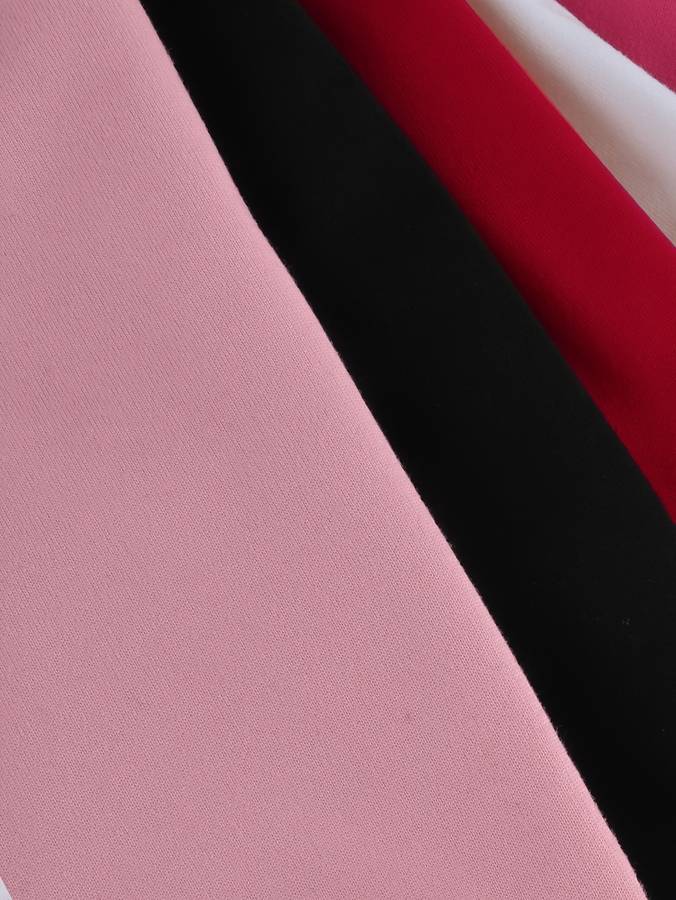 Womens T Shirt Color Black White Pink Rose Red Red Sizexl