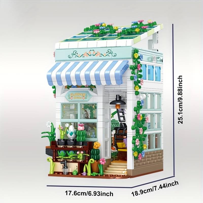 Building Toy Architectural Model Toy Set Style House