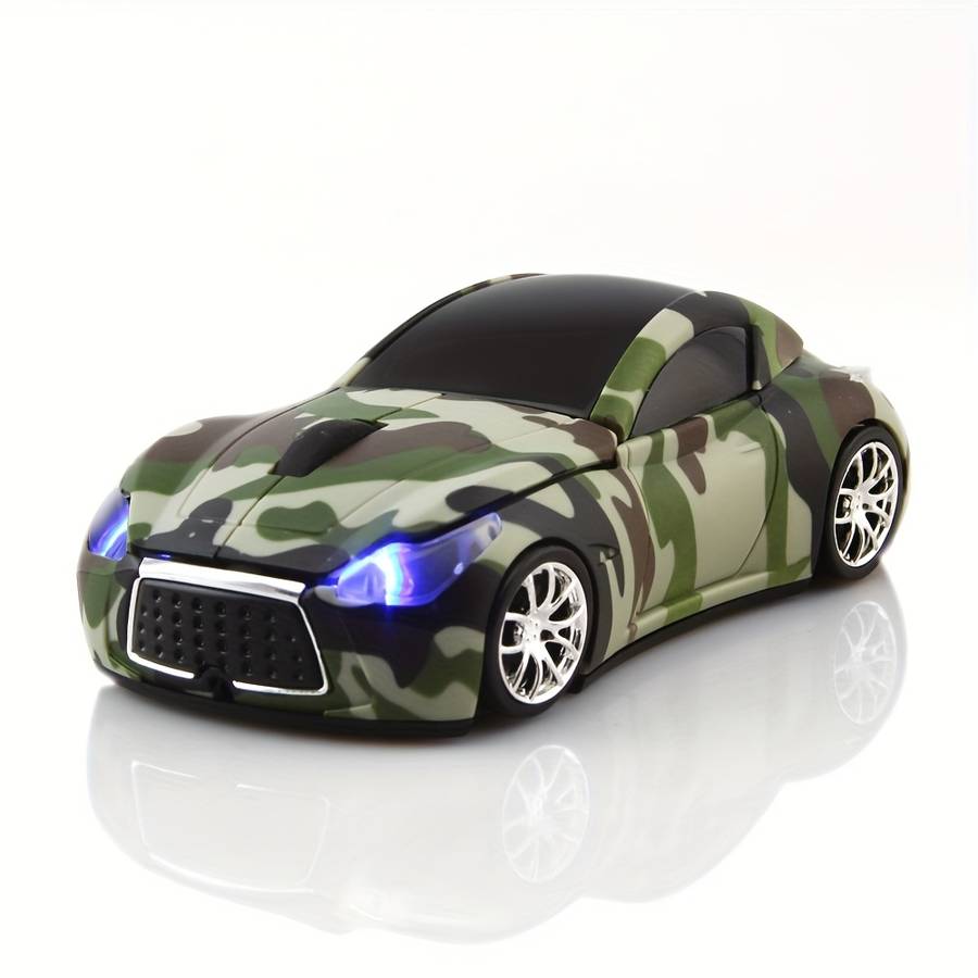 Mouse Color Camouflage Green