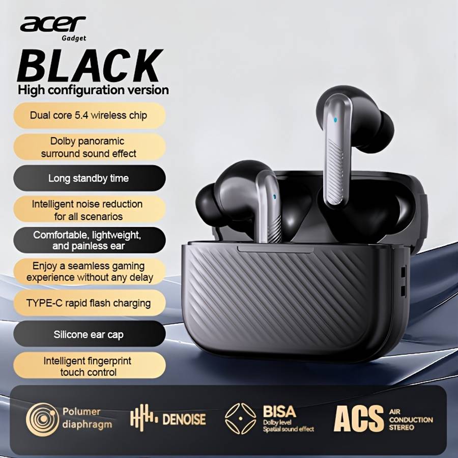Rechargeable Wireless Earbuds Headphones Headset