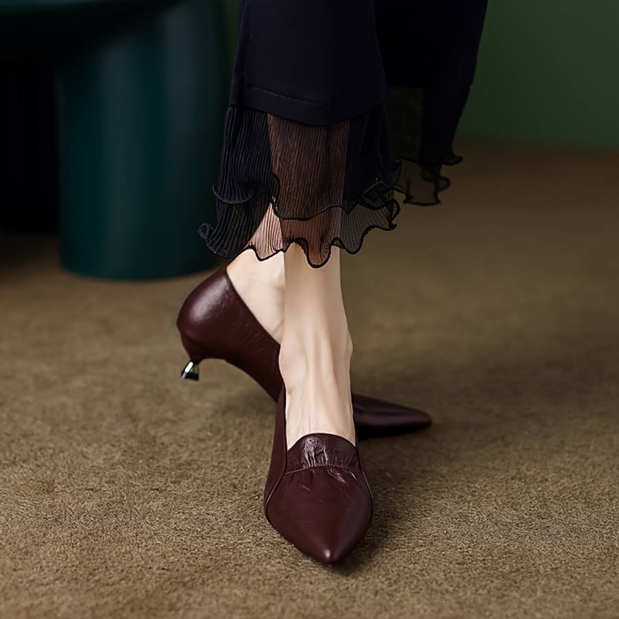 Women S High Heels Color 1196 Wine Red Sizeuk 3.5