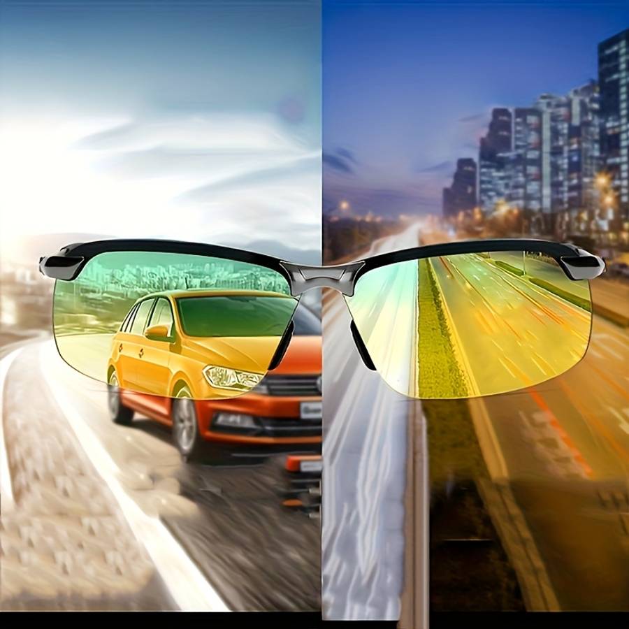 Suitable For Day And Night Fashion Glasses - Durable PC Frame And Lenses