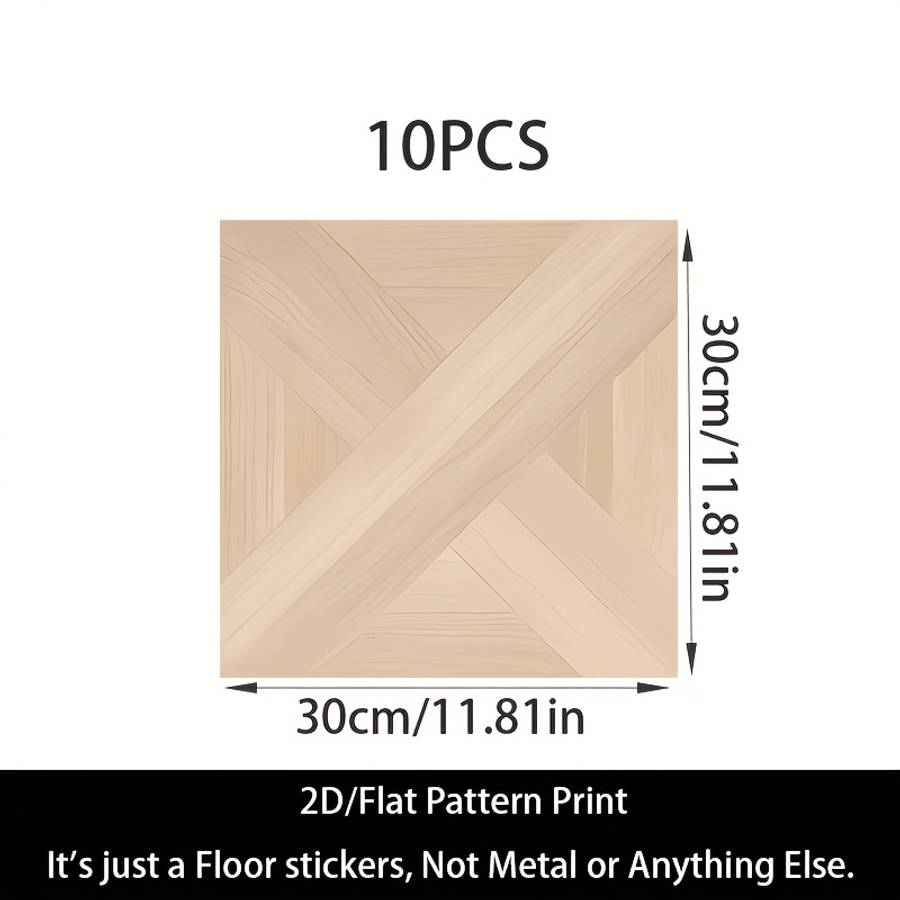 Self Adhesive Floor Stickers 10Pcs 11.8111.81 Inches 3030 Cm
