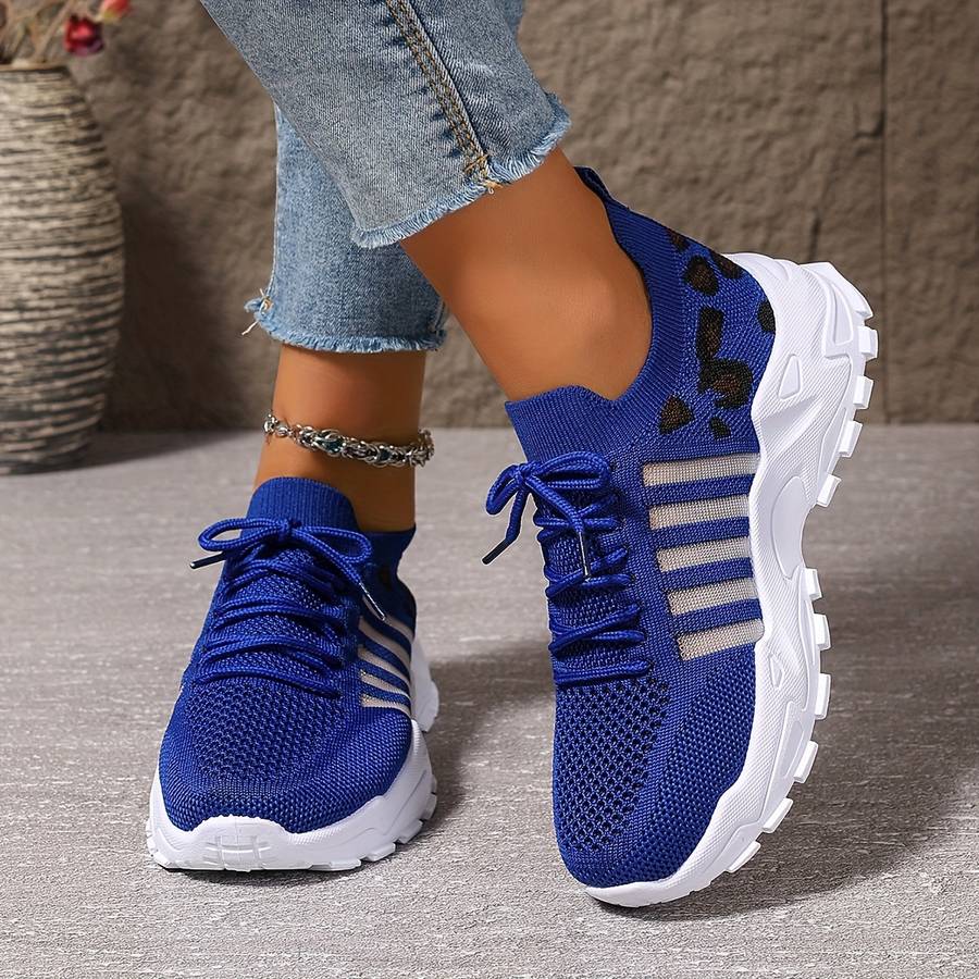 Women S Sneakers Color Vibrant Blue Sizeuk 5.5