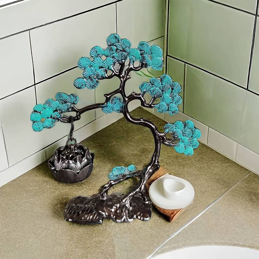 Incense Burner Style  Welcoming Pine And Lotus Incense Burner