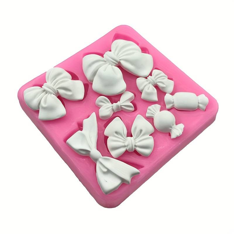 Suitable For Baking Molds Items Bow Fondant Chocolate