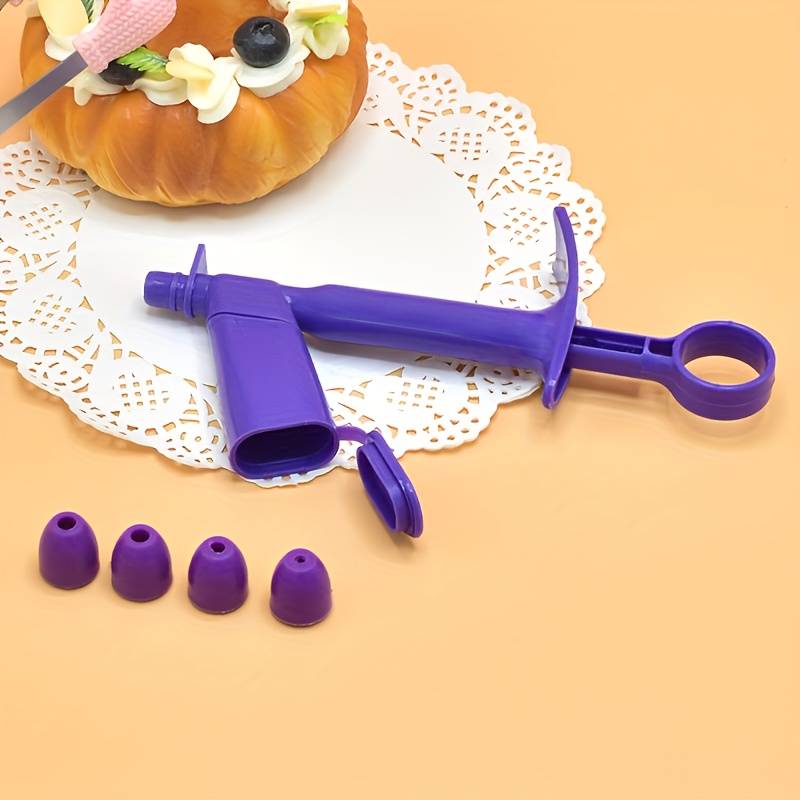 Suitable For Baking Molds Color Purple Pearl Bordure Gun