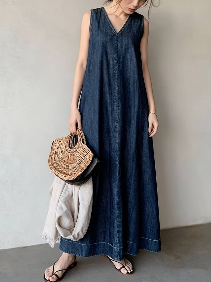 Women S Dress Color Dark Blue Size 5Xl