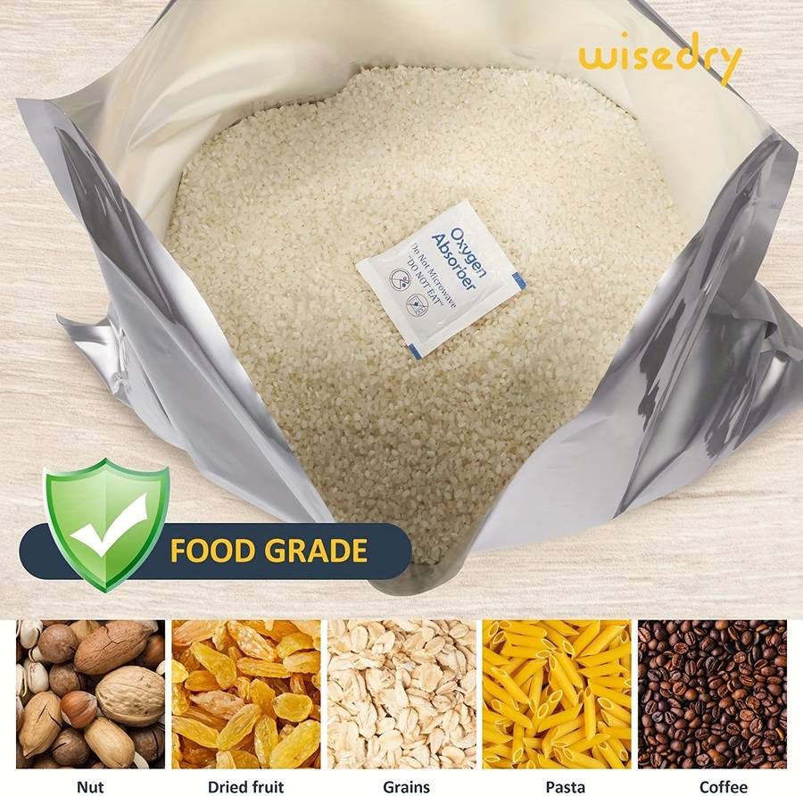 Food Storage Bags Size 18.93 L With Zipper 10 Pcs