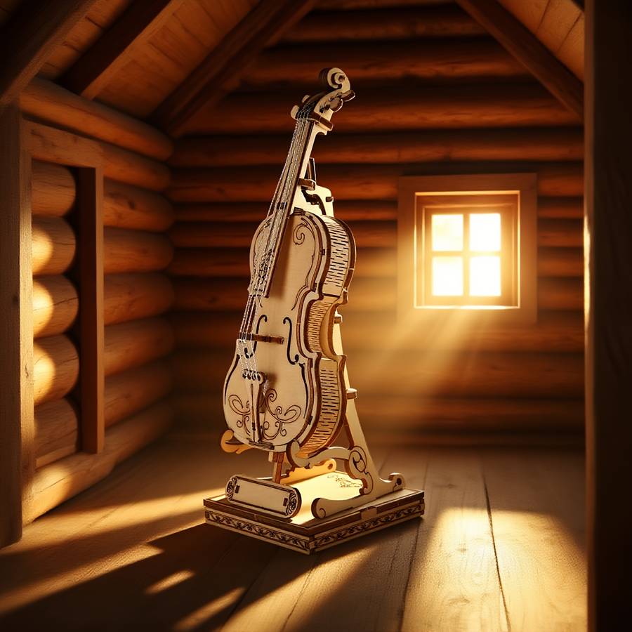 3D Puzzle Musical Instrument Model