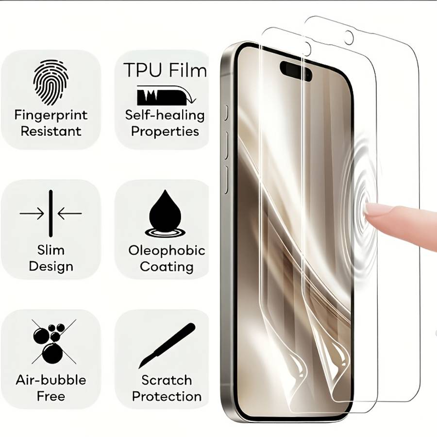 Screen Protector Color Transparent Compatible Model Galaxy S24 Plus