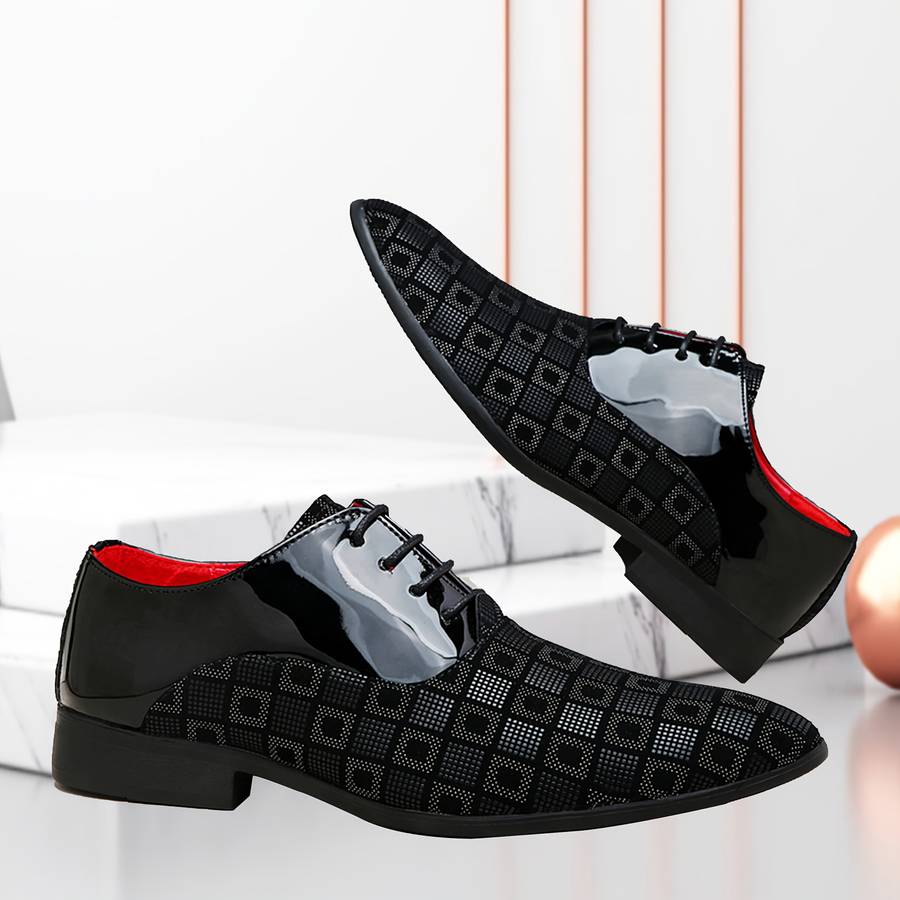 Mens Leather Shoes Color Blue Sizeuk 8