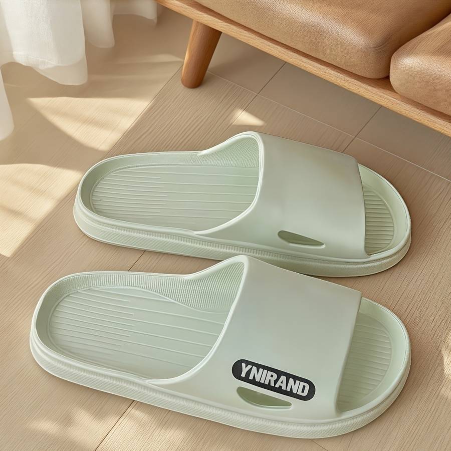 Men Slippers Summer Style Green Size Uk 6.5 To 7