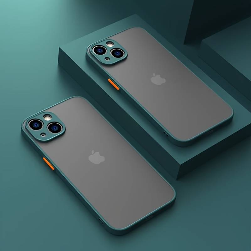 1Pc Black For iPhone 13 Mini Silicone Matte Phone Case