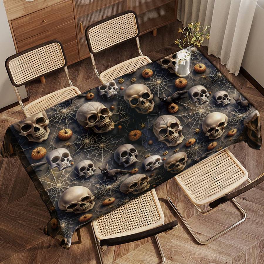 Halloween tablecloth decoration size 180cm x 140cm or 70.8in x 55.1in