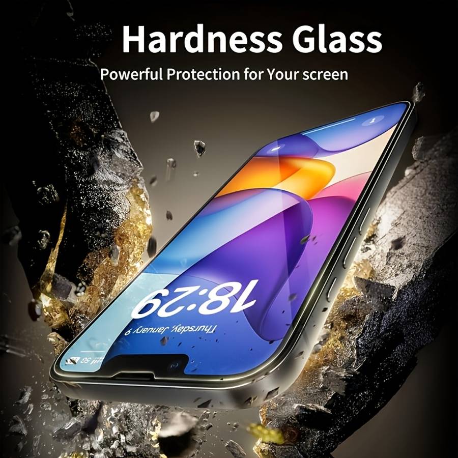 Screen Protector Color 3 Piecestransparent Compatible Model Iphone 5