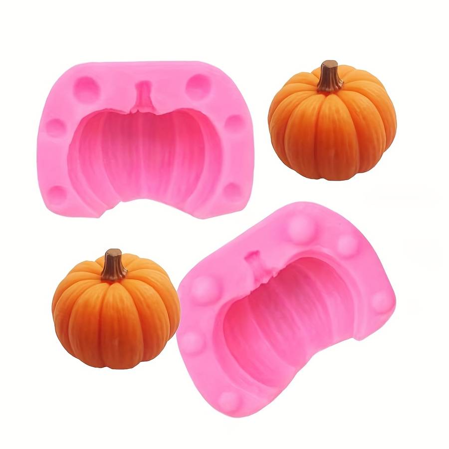 Suitable For Baking Molds Style Two Petal Pumpkin Silicone Mold