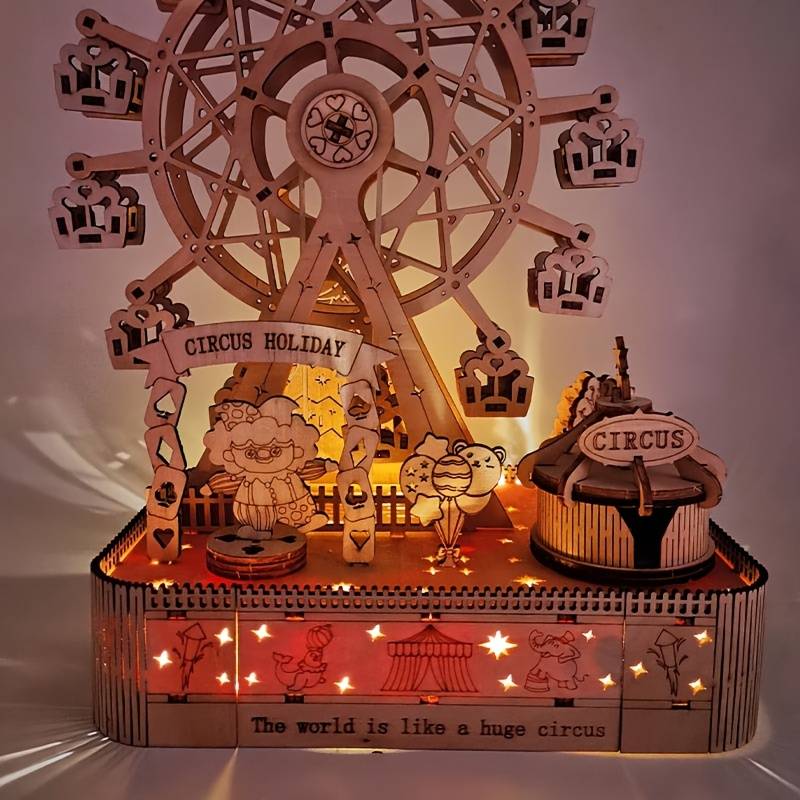 Building Toy Architectural Model Toy Set Style Circus Holiday