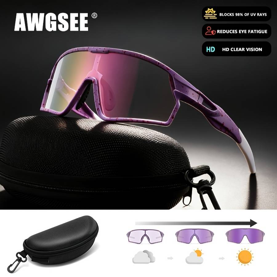 Cycling Glasses Color C5 Purple