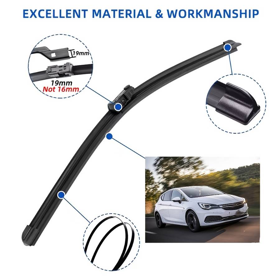 Windshield Wipers Model 71.12Cm 60.96Cm