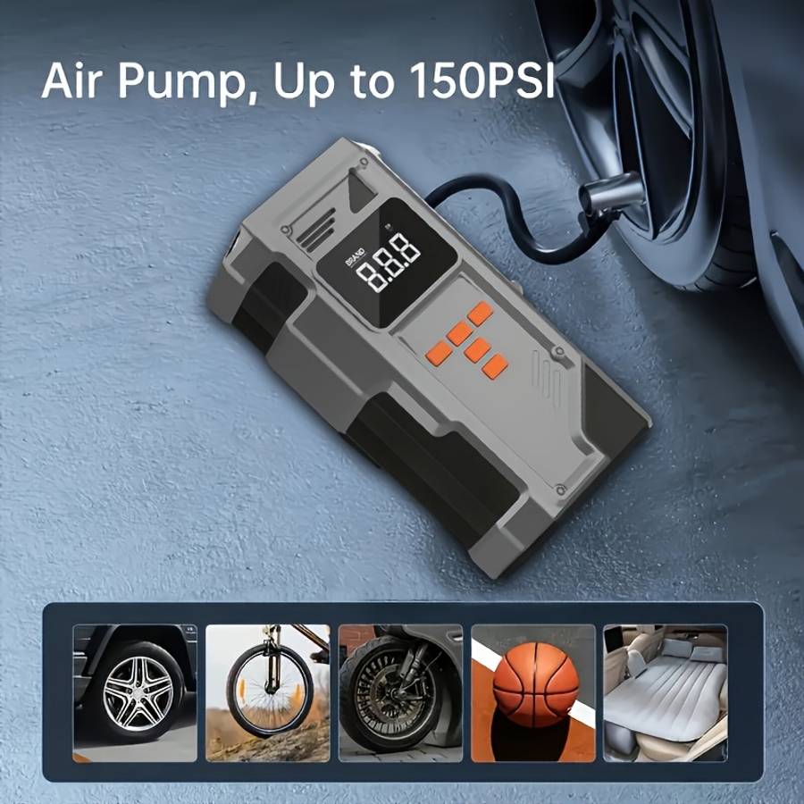 Ultra Durable Efficient Ergonomic Car Jump Starter Kit For Emergency Kit