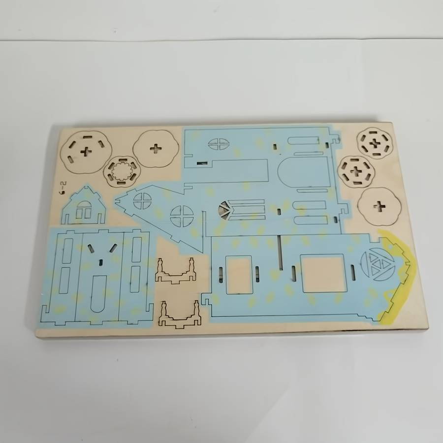 Building Toy Architectural Model Toy Set Style Dream Villa