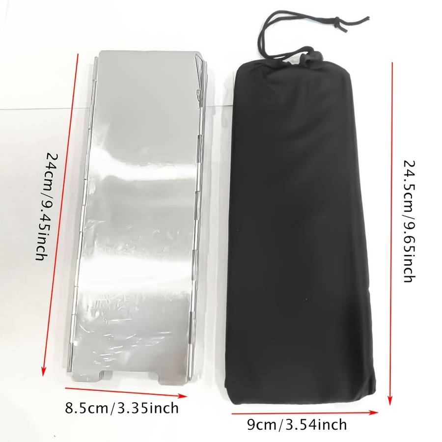 Premium Zmoon Windproof Wind Screen Gas Stove Compatible Burner Outdoor Cam 10