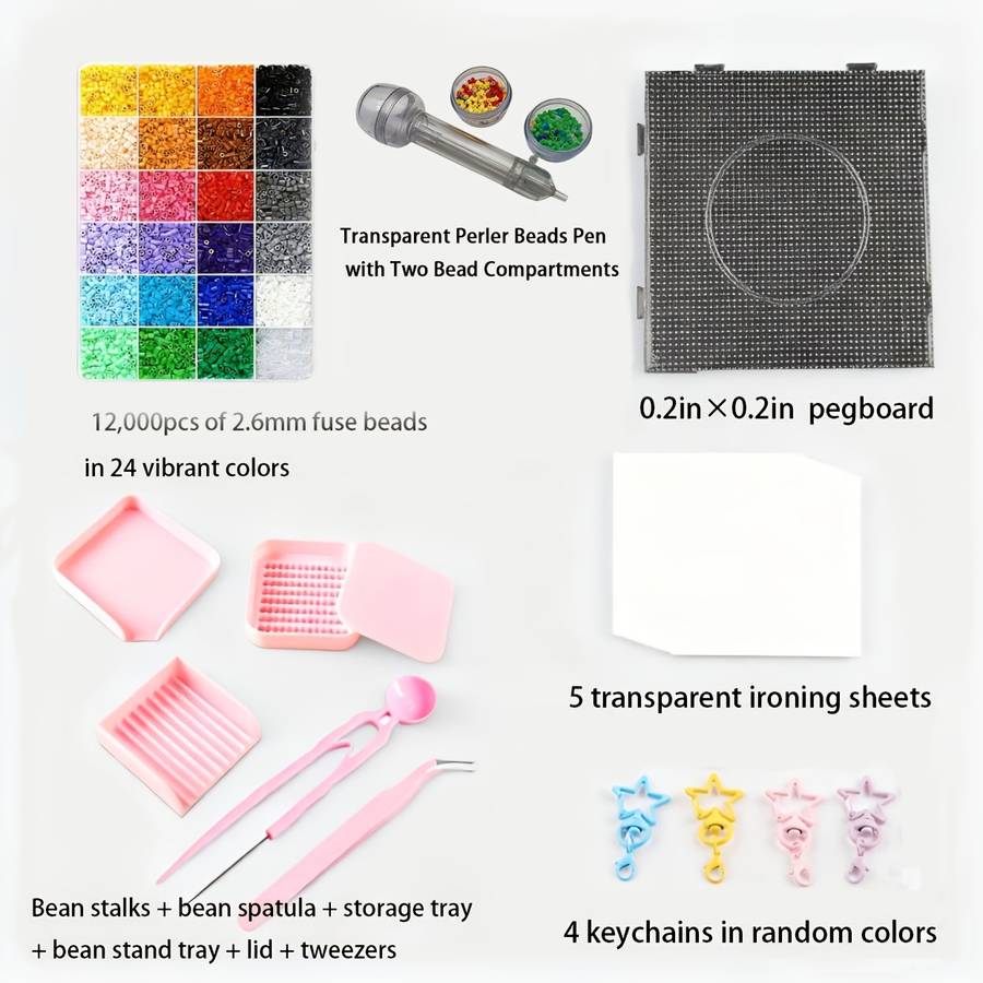 Perler Bead Set Series 5 17 Pcs