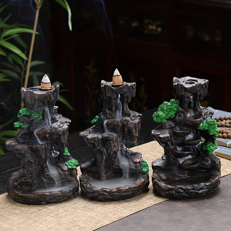 Incense Burner Model  Mountains And Rivers