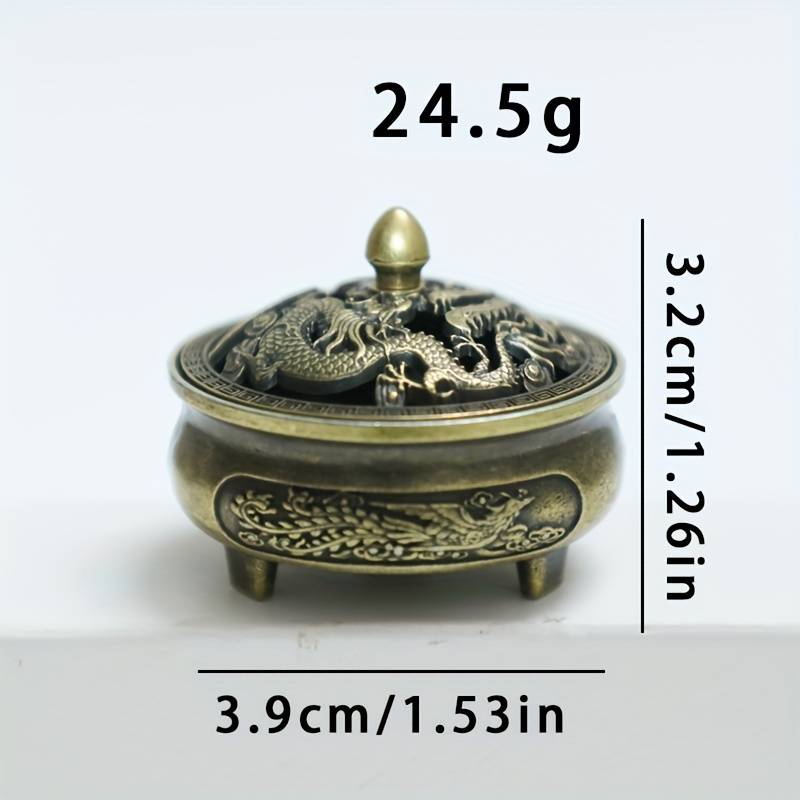 Incense Burner Color  Dragon And Phoenix Zen Incense Burner