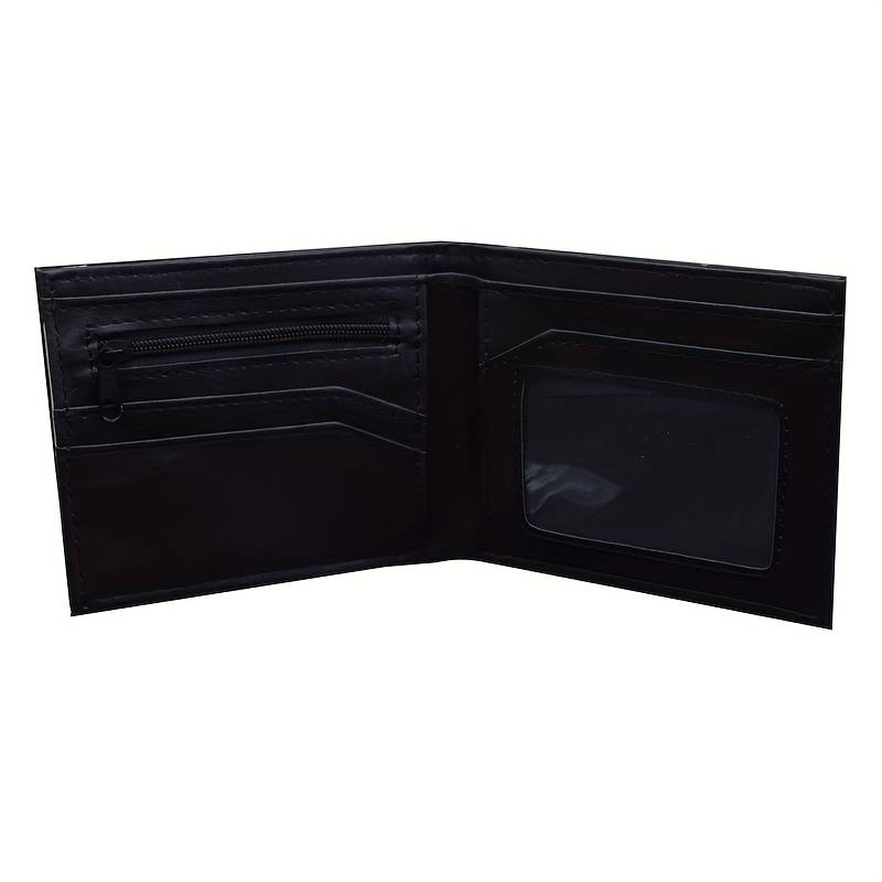 1pc Marvel Deadpool Men's WalletStylish Faux Leather Card Holder with Multi-Card Slots Vibrant