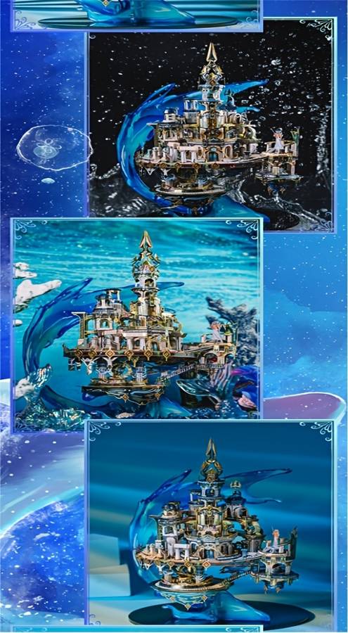 Building Toy Architectural Model Toy Set Items Atlantis
