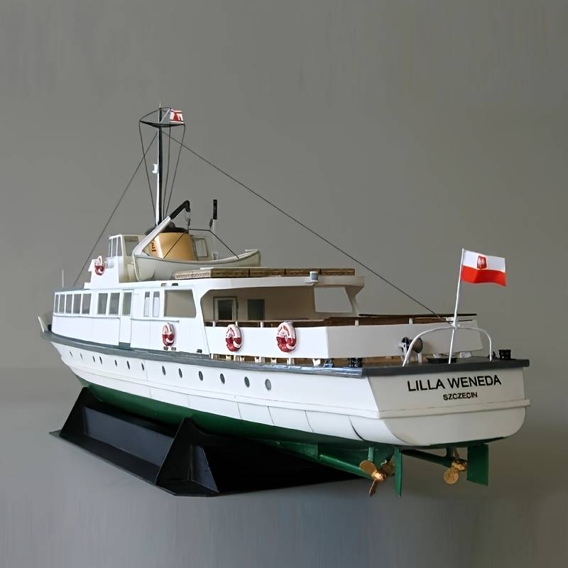 3D Jigsaw Puzzle Model Ship Items Polish Coastal Ferry