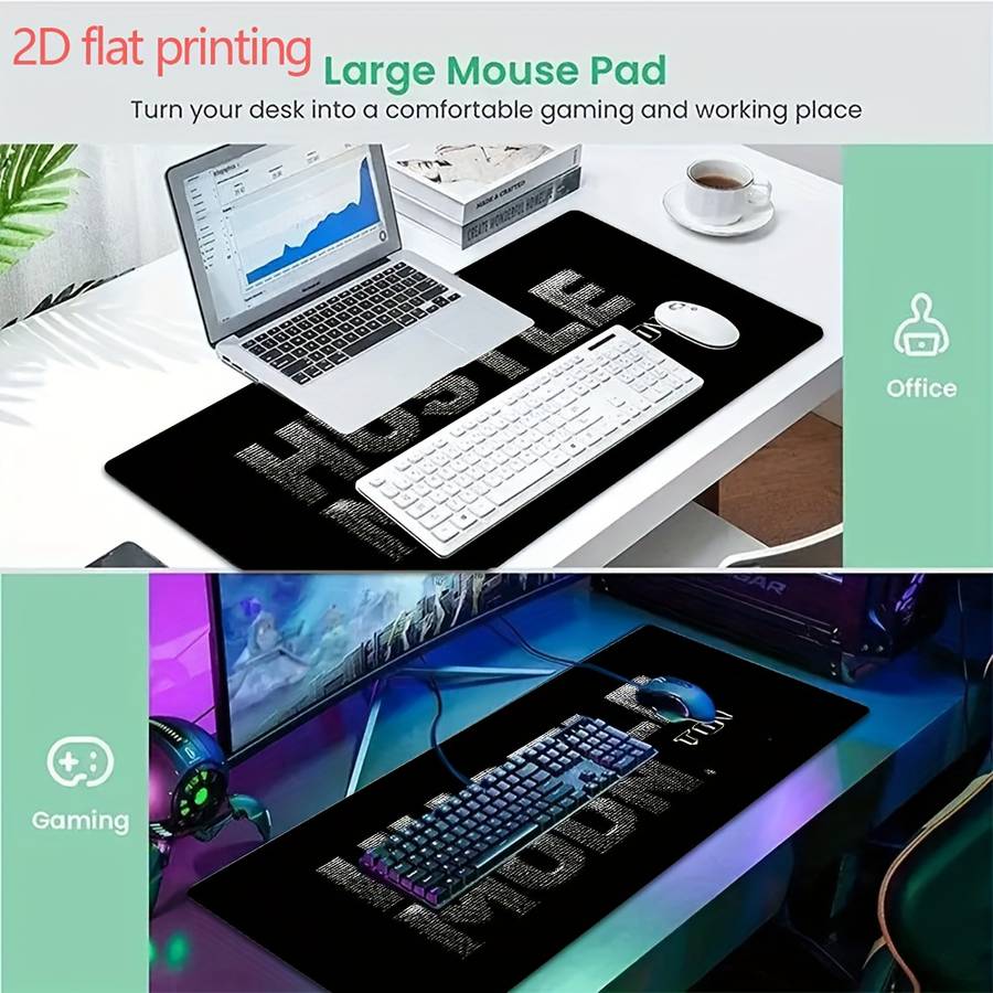 Mouse Pad Size 11.8X23.6Inch Is 30X60Cm