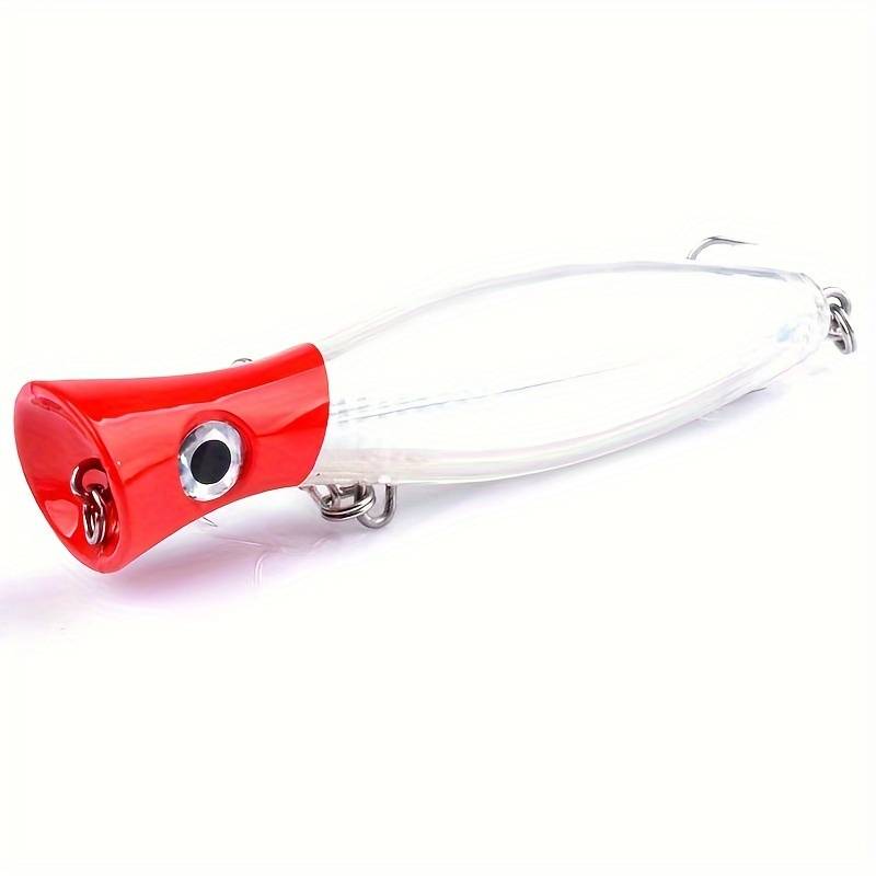 1pc Popper Fishing Lure 12.5cm 40.3g ABS Hard Bait for Fresh Saltwater Angling Crash Wate