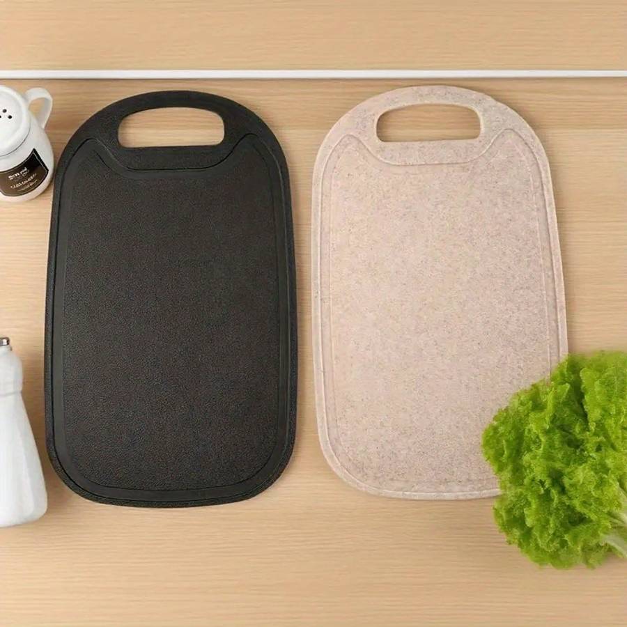 Cutting Board Quantity 1 Piece Of Black Paint  1 Piece Of Beige Straw