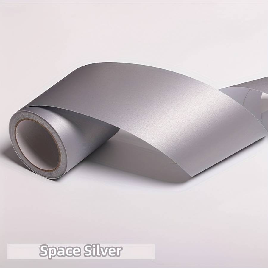 Stylish Static Cling Wardrobe Wrap 897 color Space Silver 824  size a roll = 5.0 cm  5.0 meter