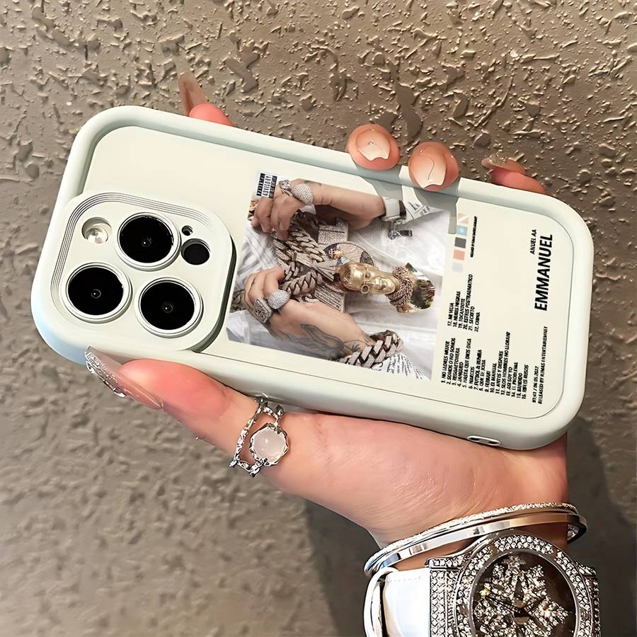 1Pc Mixed Color For iPhone Xs Max Hip Hop Themed Phone Case