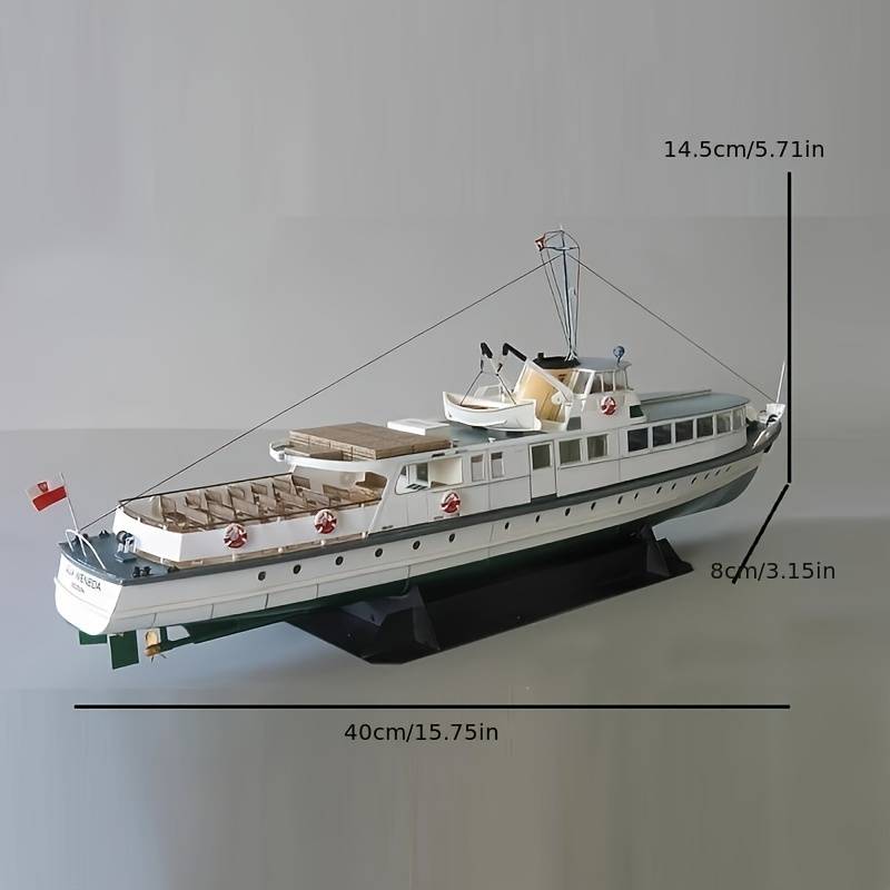 3D Jigsaw Puzzle Model Ship Items Polish Coastal Ferry
