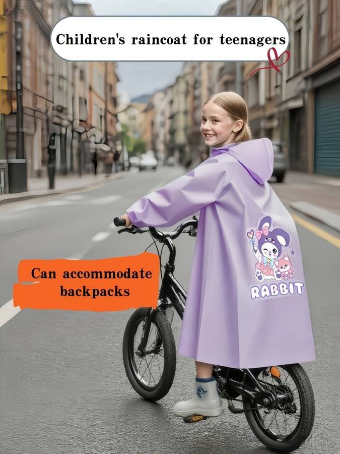 Raincoat Violet Size 910Y