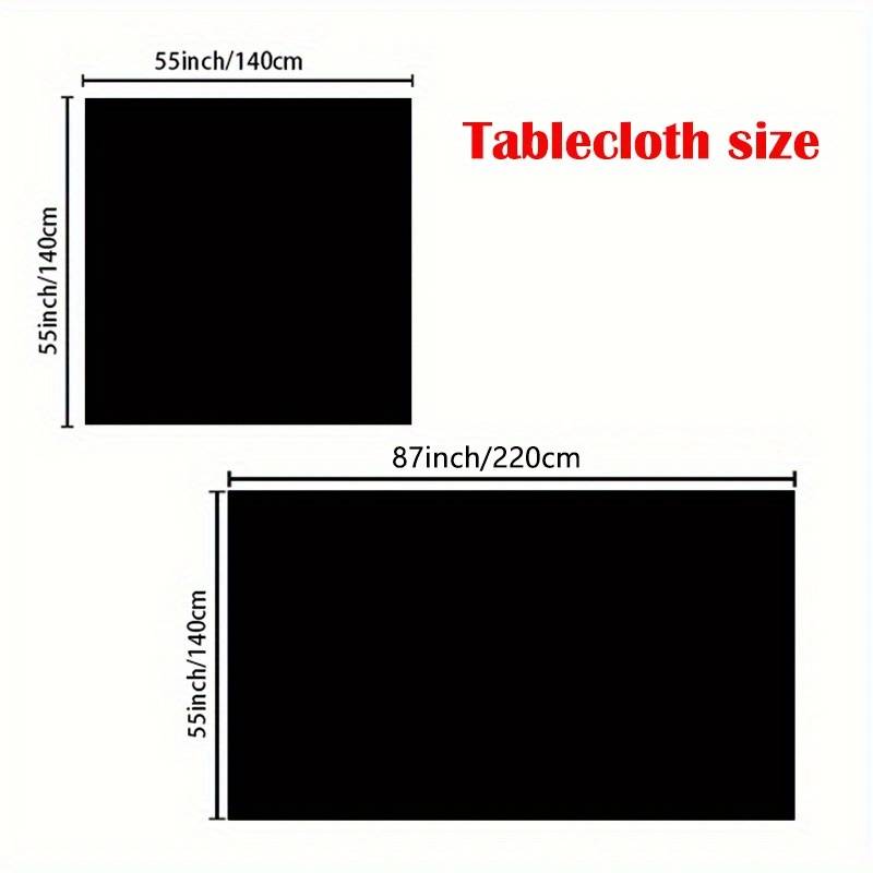 Halloween tablecloth decoration Model 139.7cm x 139.7cm x 1pc tablecloth