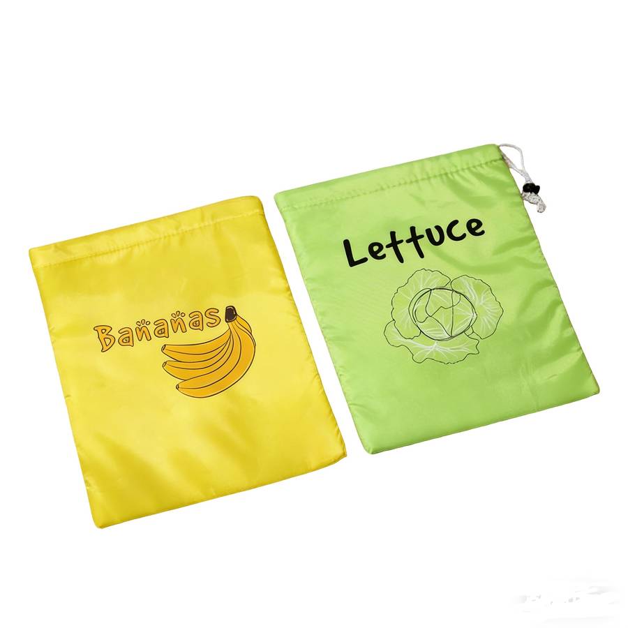 Food Storage Bags Quantity 5Pcs 3Bananastomatolettuce