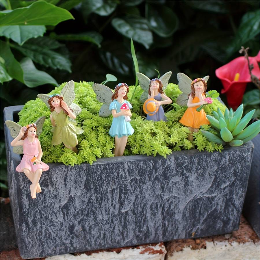 5Pcs Webetter Fairy Garden Decorations